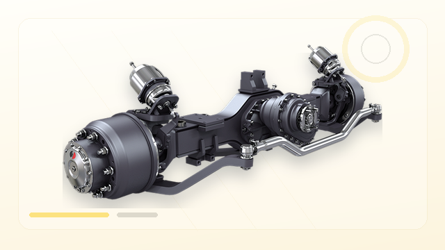 Steering axle