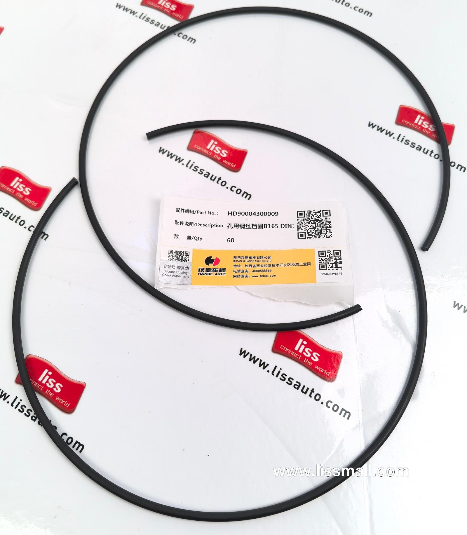 Internal Wire Retaining Ring B165 DIN7993 HD90004300009