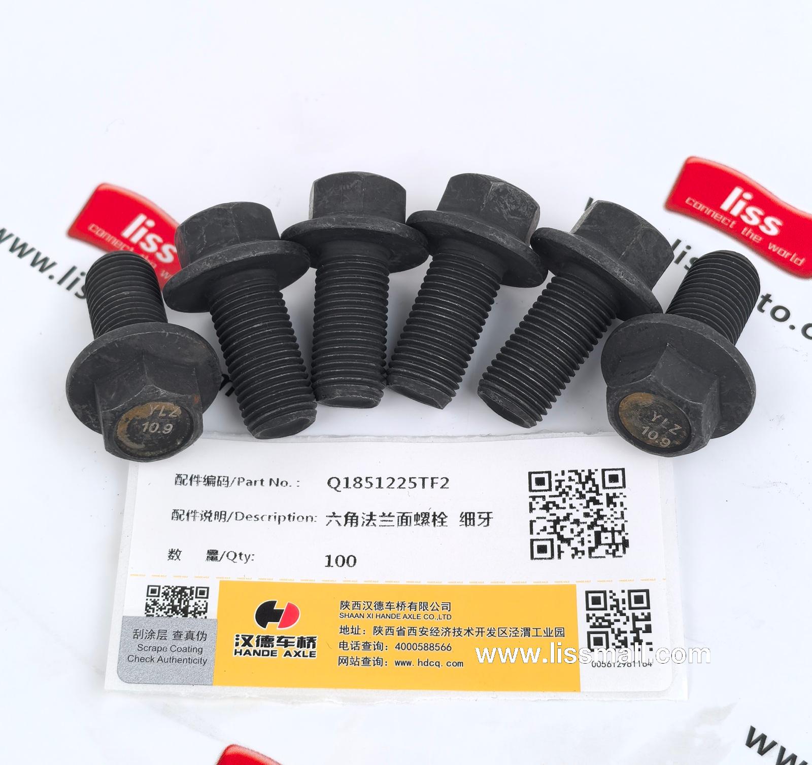 Hexagon Flange Bolt Fine Pitch Q1851225TF2