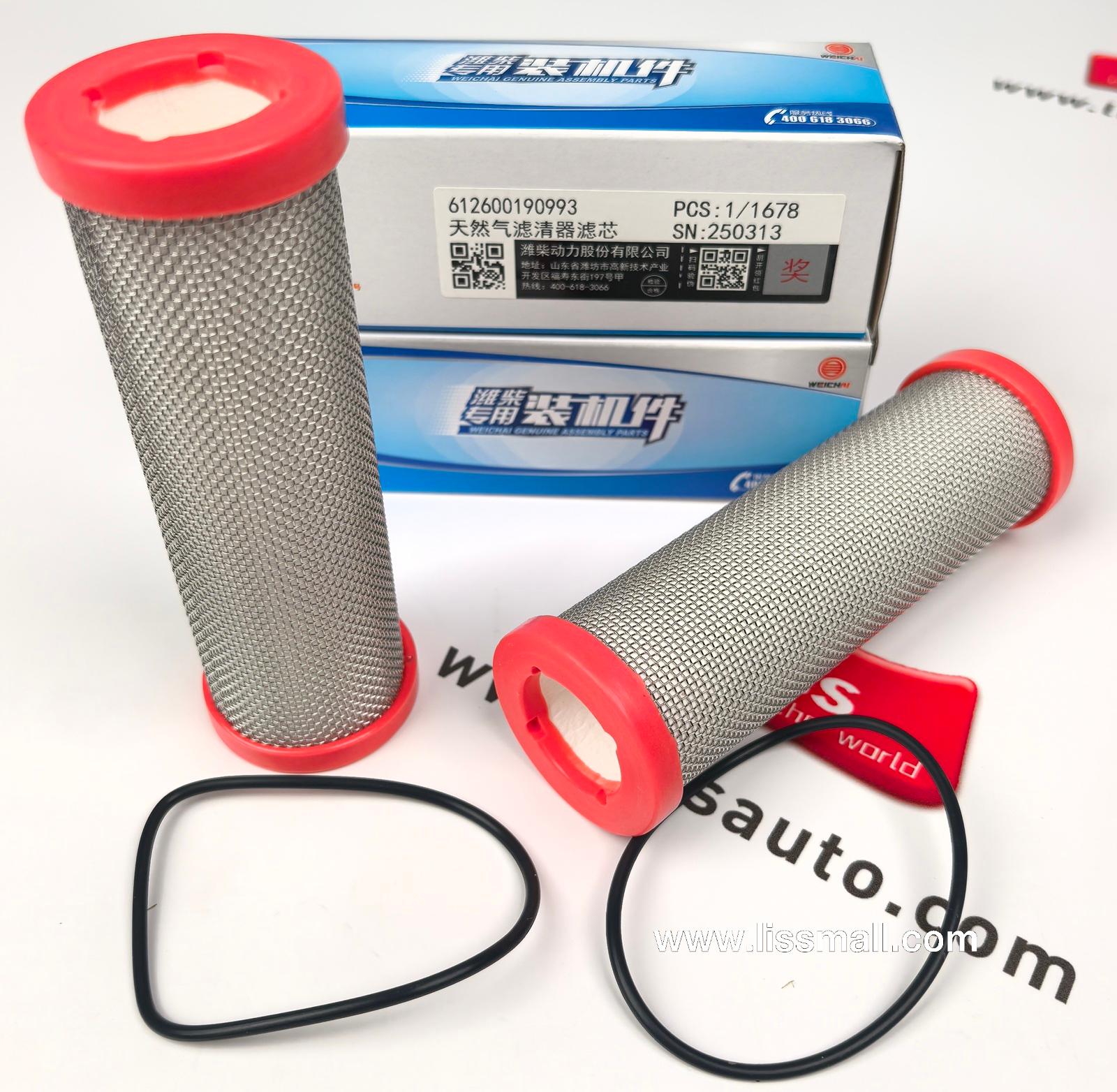 Gas filter element 612600190993