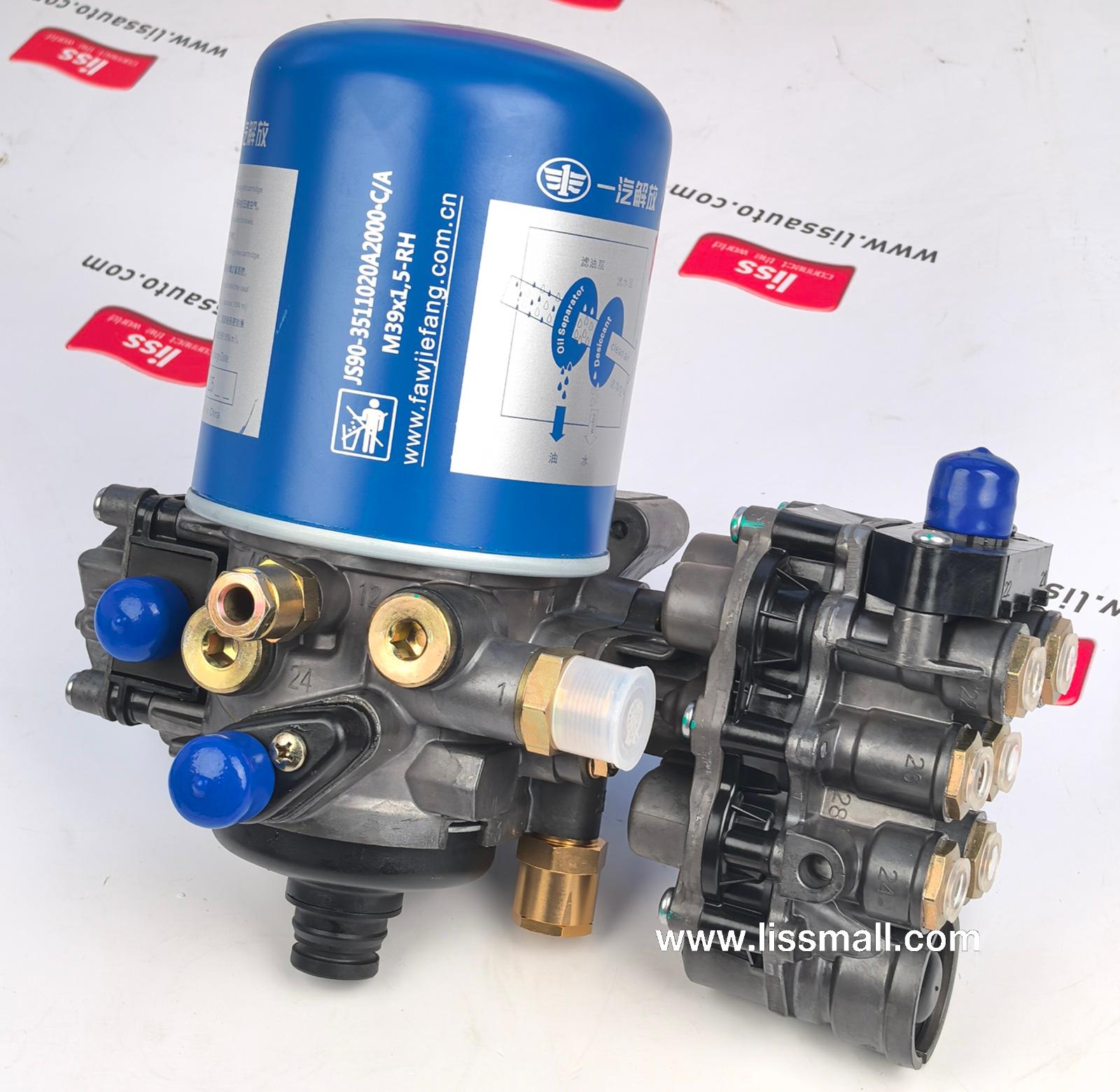 Air handling unit with connector assembly 3515015A2027