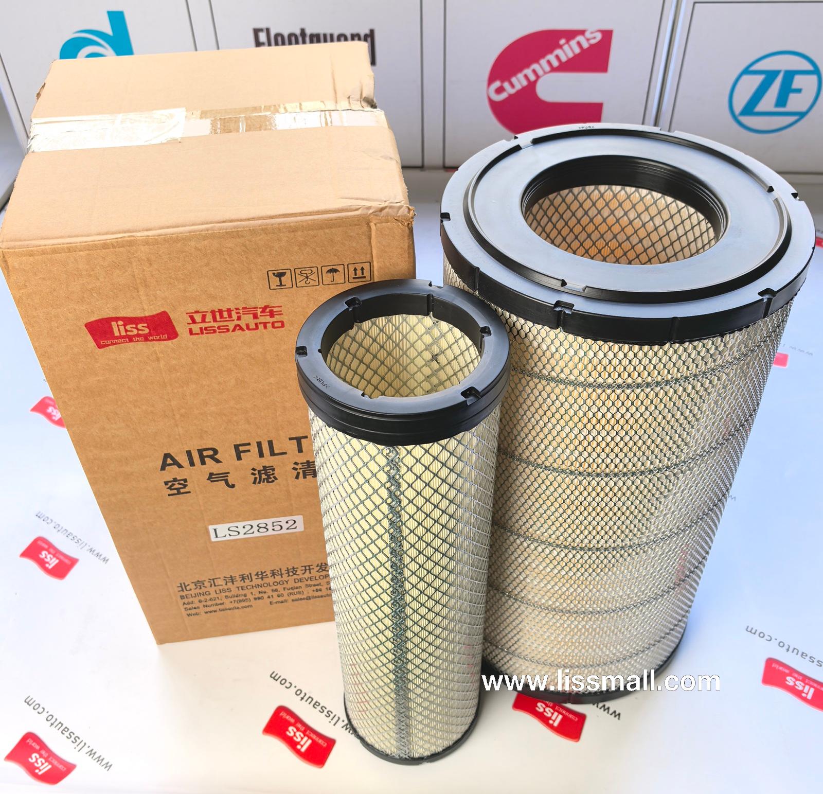 Air Filter K2852PU P537876+P537877 DIFA 4390K+DIFA 4390K-01