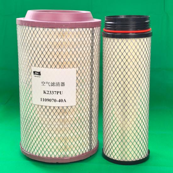 Фильтр воздушный K2337PU 1109070-40A+1109060-40A