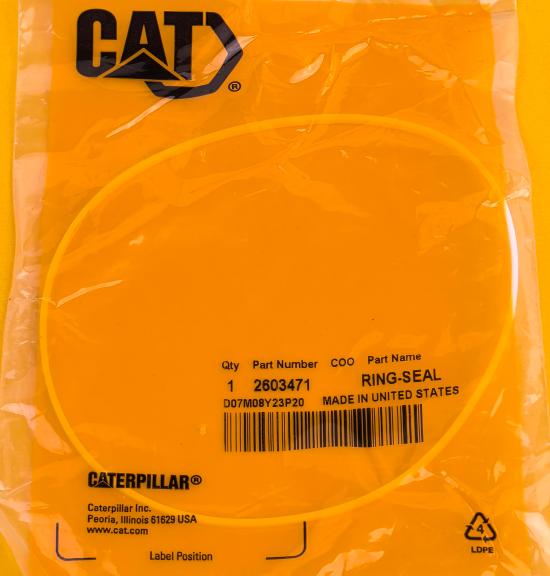 уплотнительное кольцо Caterpillar 260-3471 Fast - 82203239