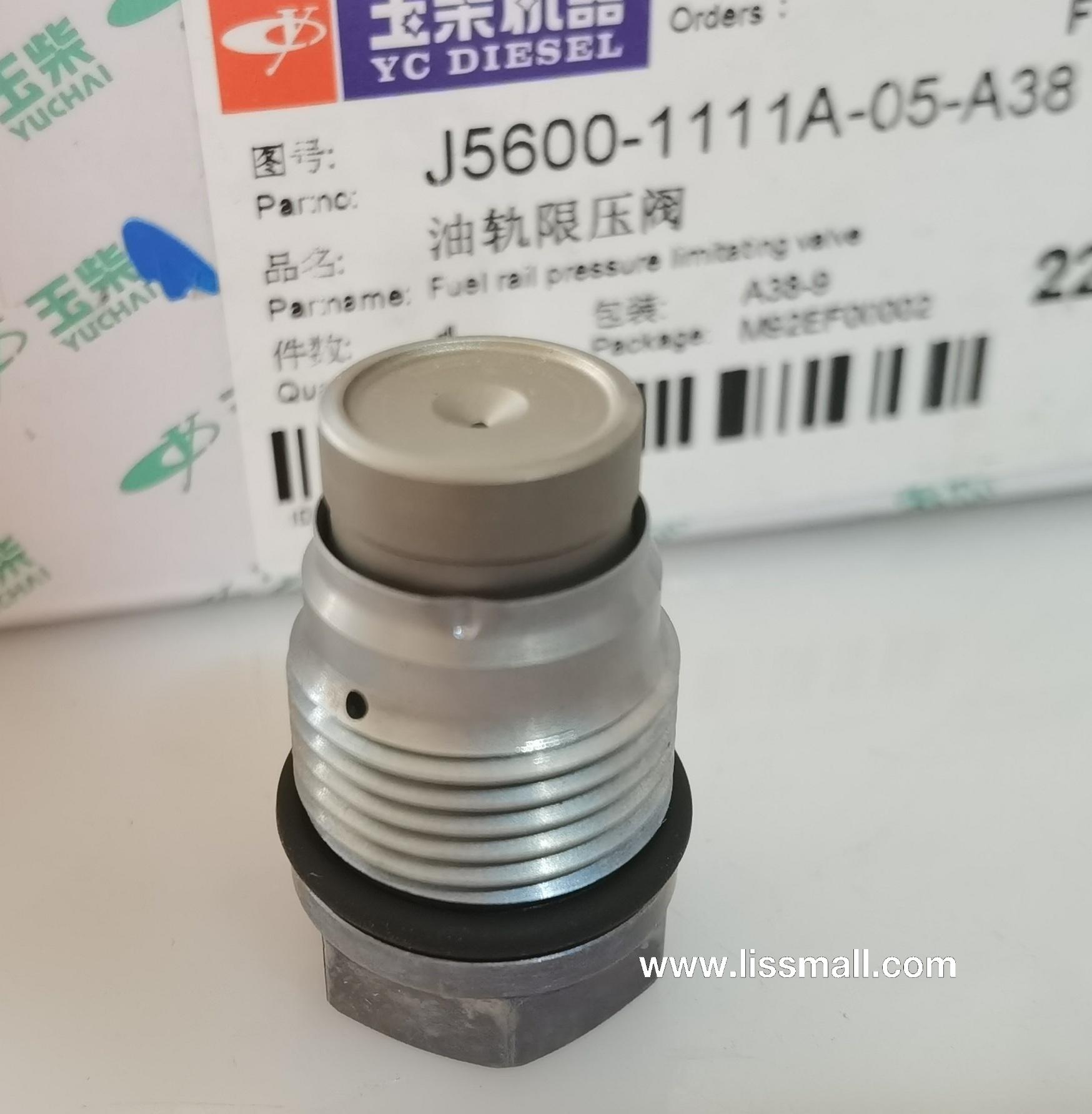 Fuel Rail Pressure Relief Valve J5600-1111A-05-A38 BOSCH 1110010028 for YUCHAI