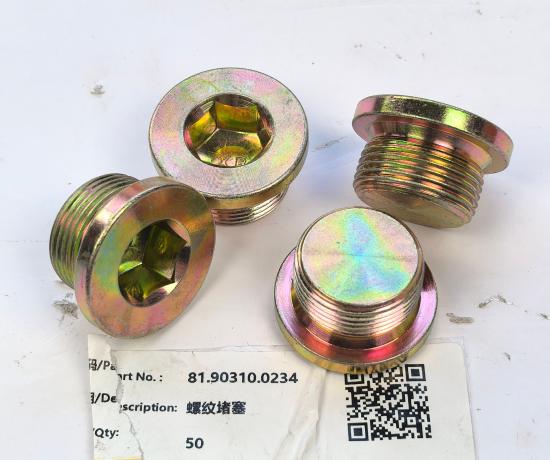 Sealing plug, screw plug M24x1,5x13-SW14 81.90310.0234